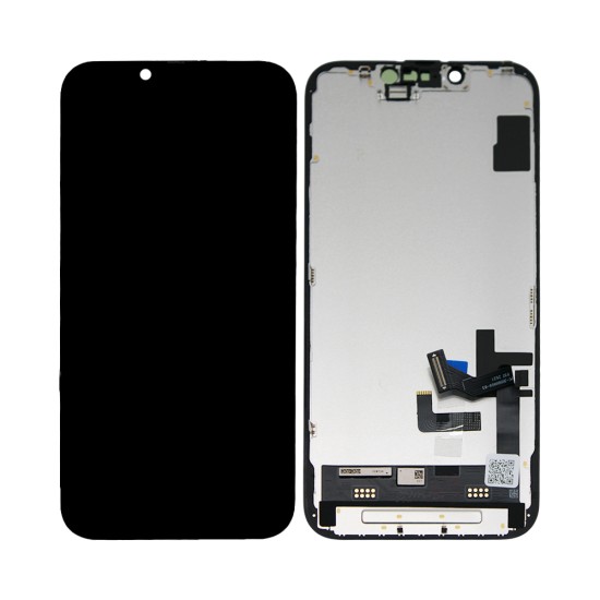 Touch+Display Apple iPhone 14 com IC Substituição (JK) Preto